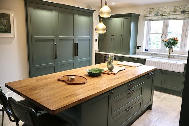 Crathorne Regents Green Kitchen | Second Nature | Real Projects